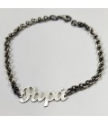 Bracciale Argento Papà BR14