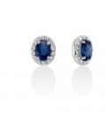 Orecchini zaffiro blu Miluna ERD2387