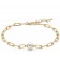 Bracciale catena donna argento dorato Perle Miluna PBR3140G