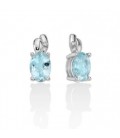 Orecchini acquamarina e diamanti Miluna ERD2659