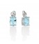 Orecchini acquamarina e diamanti Miluna ERD2659