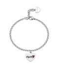 Bracciale in acciaio 316L con pendente a forma di stella SBY032