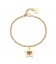 Bracciale in acciaio 316L con pendente a forma di stella SBY036