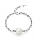 Bracciale Argento 925 con perla centrale Miluna PBR3546B