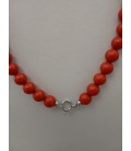 Bracciale corallo e perla BC1