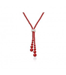 Collana Miluna Corallo CLD3658