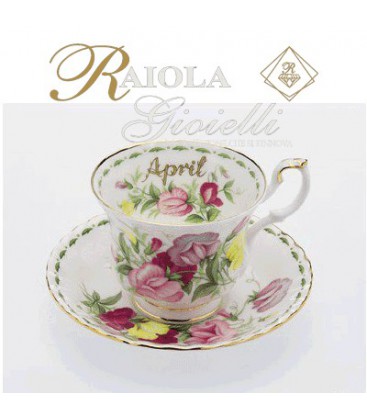 Miniatura Tazza del Mese "Royal Albert" Aprile M4M