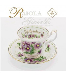 Miniatura Tazza del Mese "Royal Albert" Settembre M9M