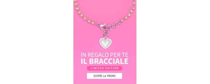 Hai voglia di farti un regalo? Te lo facciamo noi! In regalo il bracciale Happy in EDIZIONE LIMITATA