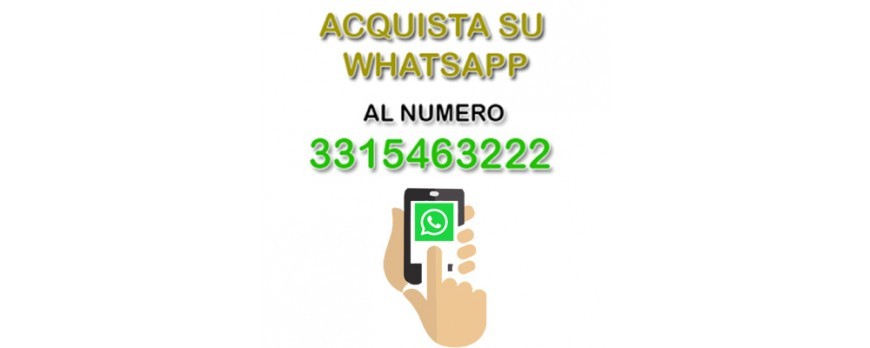 Per i tuoi acquisti attivato il servizio whatsapp